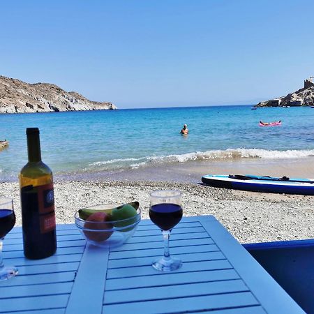 Blue Mare Apartments On The Beach Φυροπόταμος Δωμάτιο φωτογραφία
