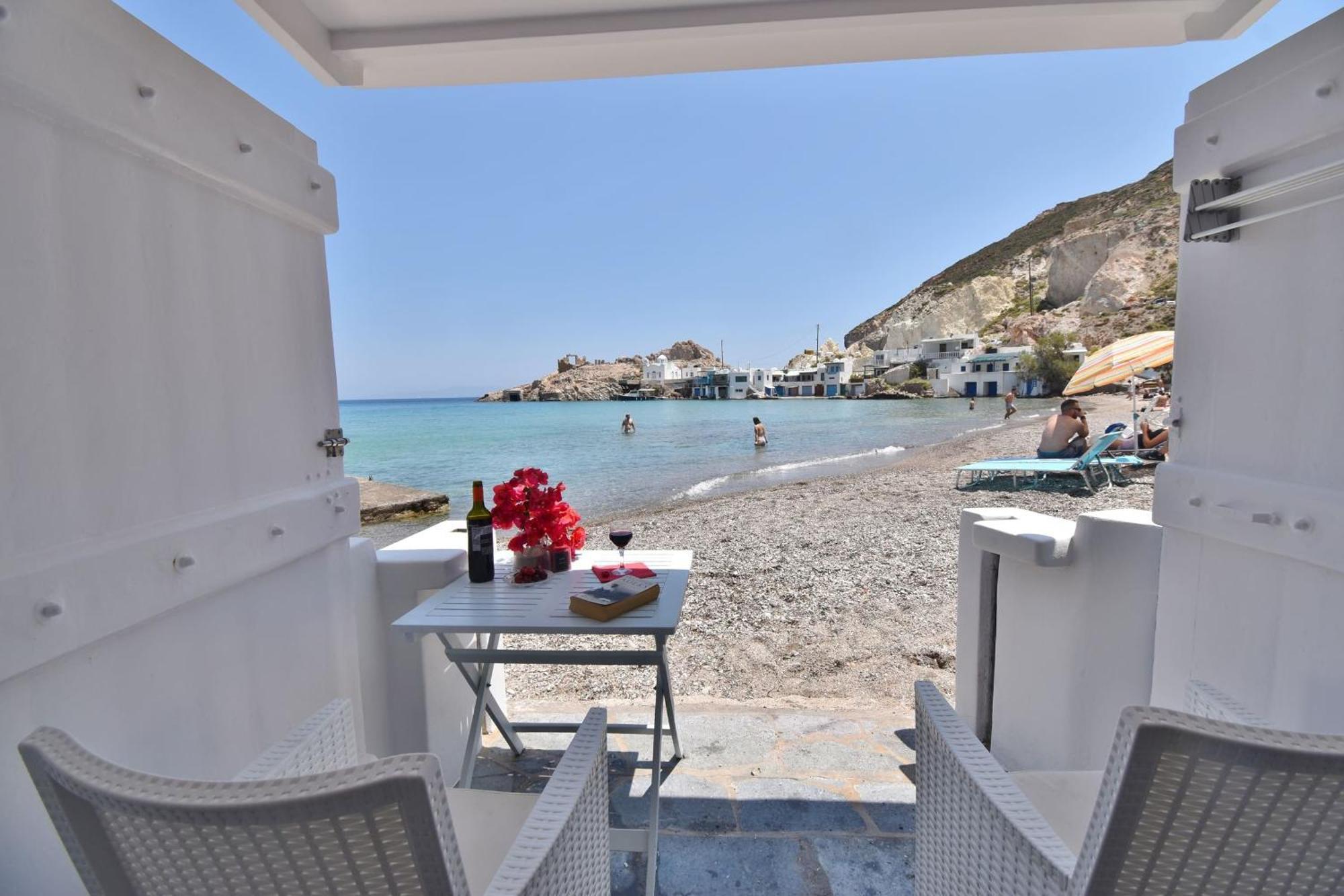 Blue Mare Apartments On The Beach Φυροπόταμος Δωμάτιο φωτογραφία