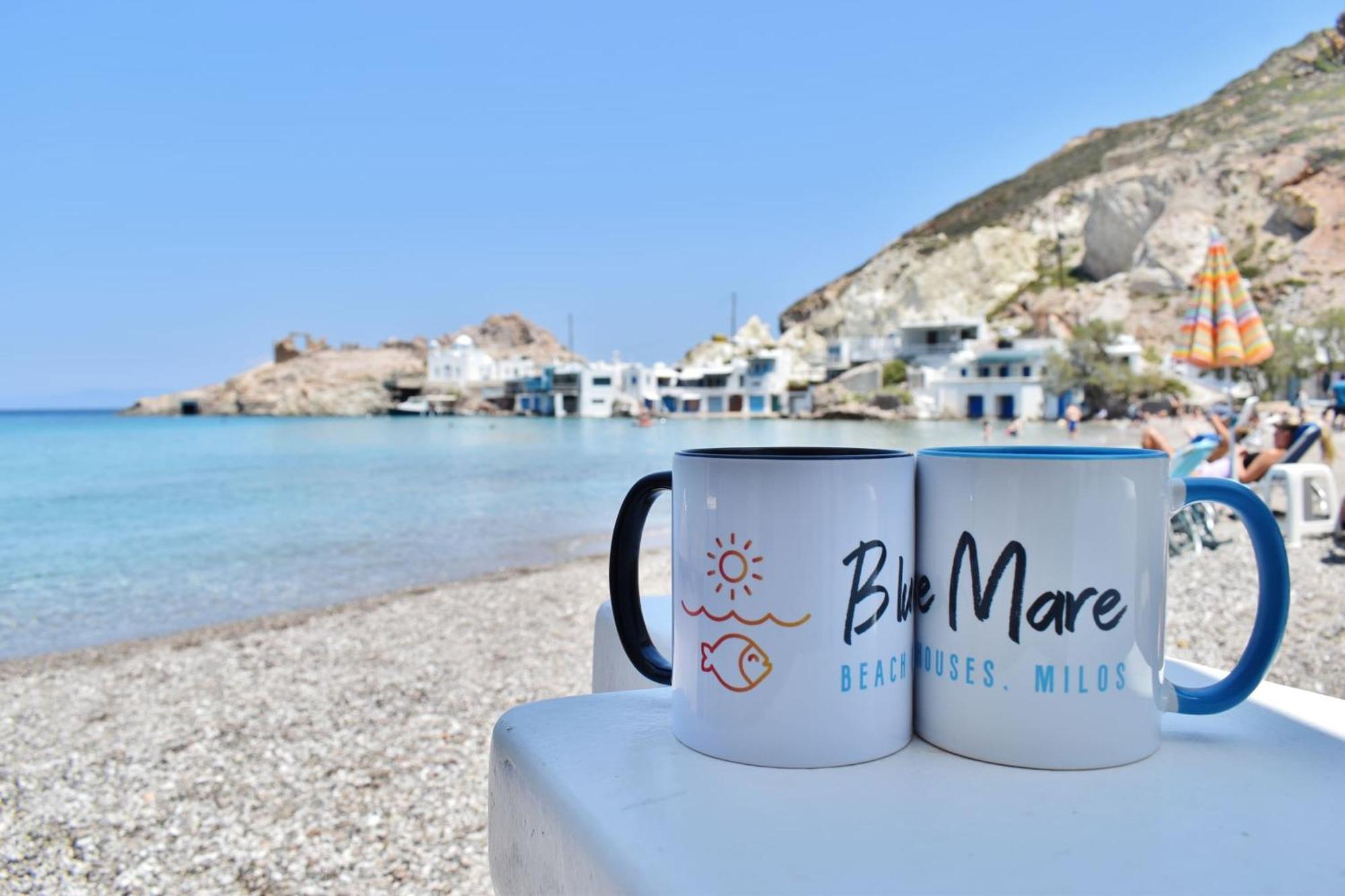Blue Mare Apartments On The Beach Φυροπόταμος Δωμάτιο φωτογραφία