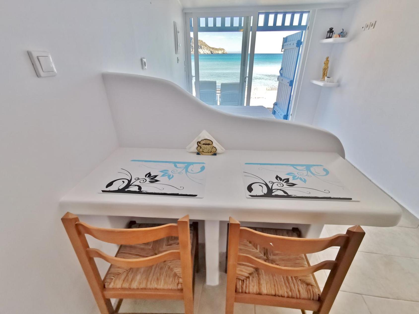 Blue Mare Apartments On The Beach Φυροπόταμος Δωμάτιο φωτογραφία