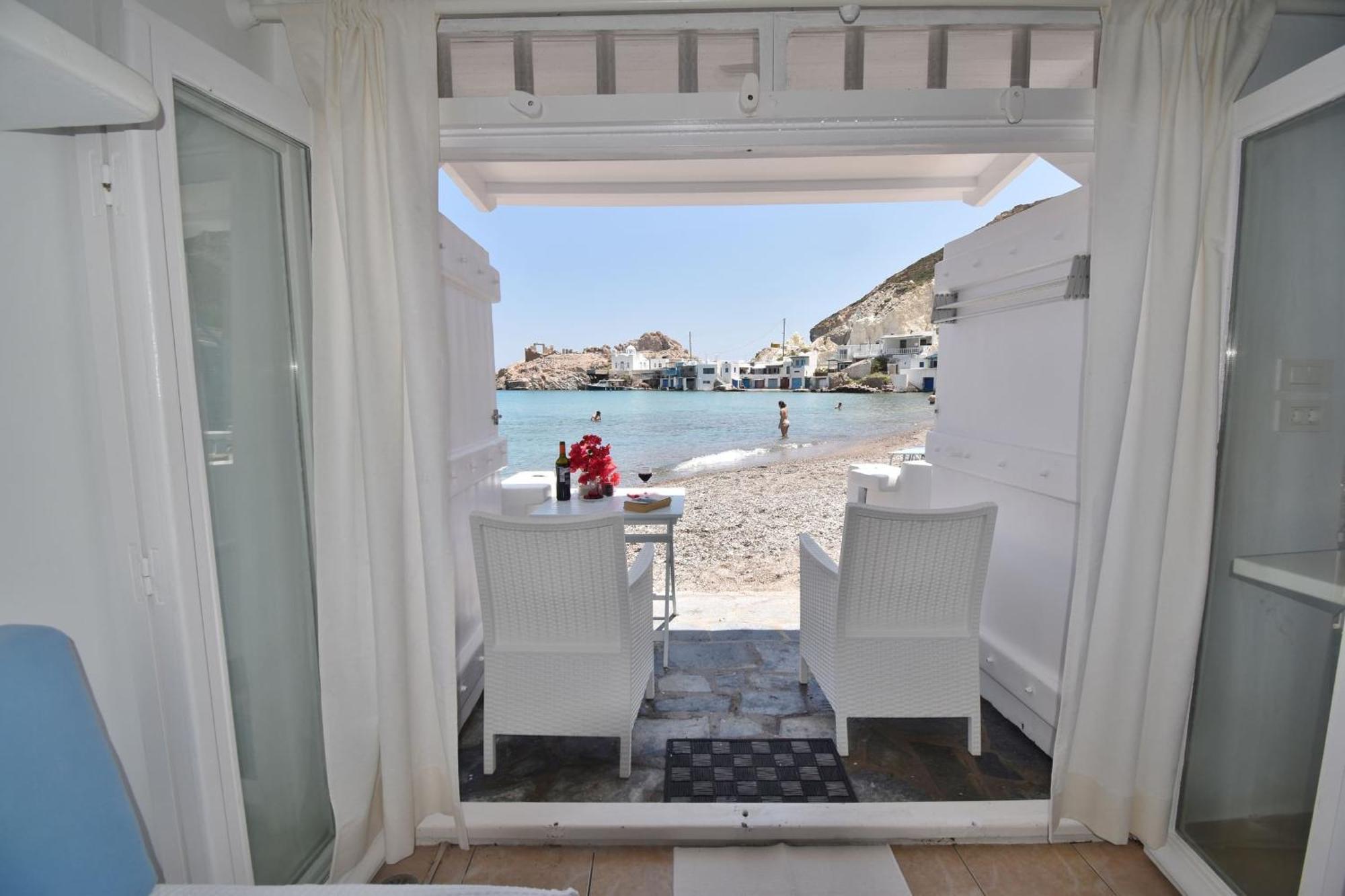 Blue Mare Apartments On The Beach Φυροπόταμος Δωμάτιο φωτογραφία