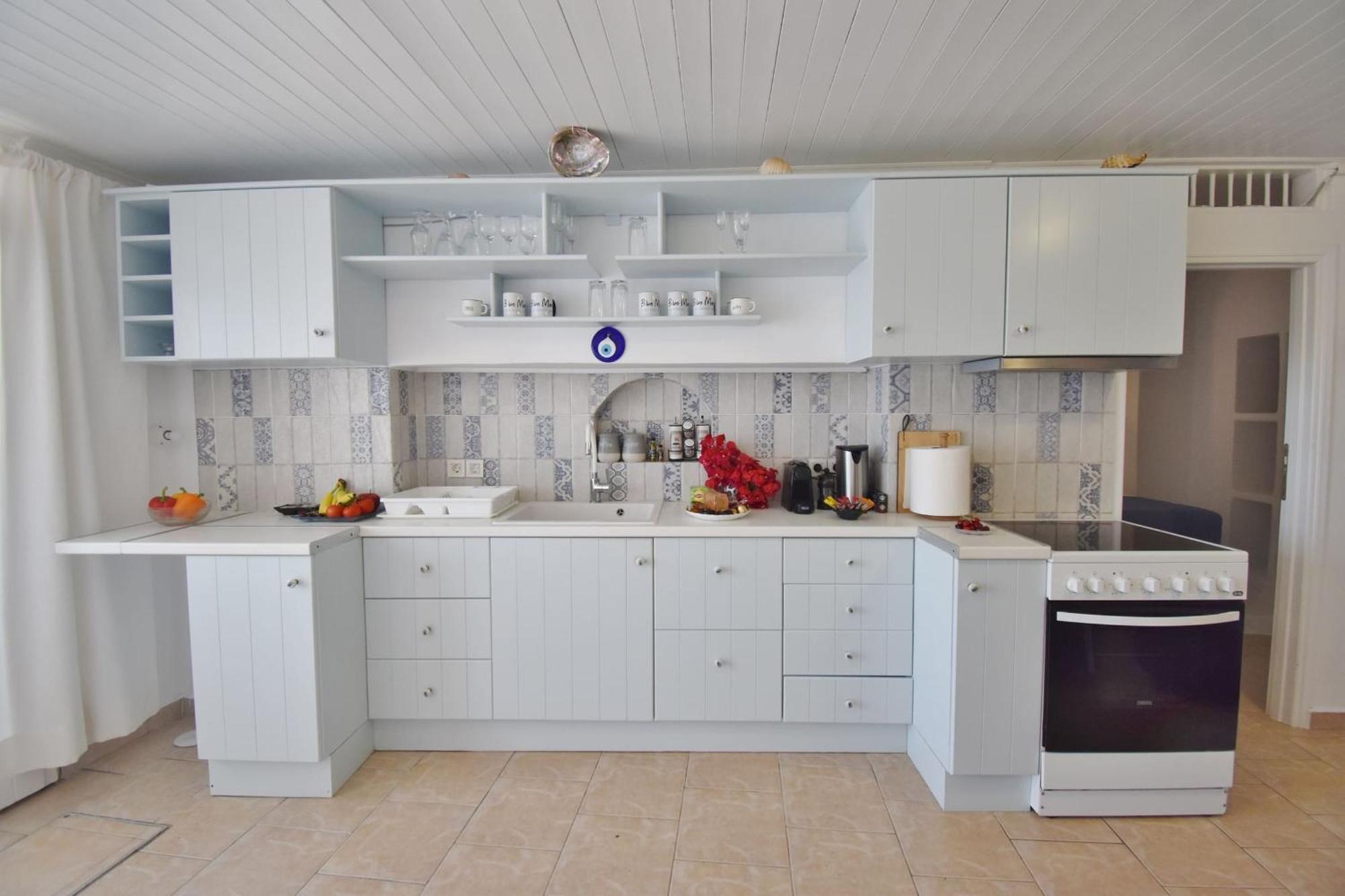 Blue Mare Apartments On The Beach Φυροπόταμος Δωμάτιο φωτογραφία