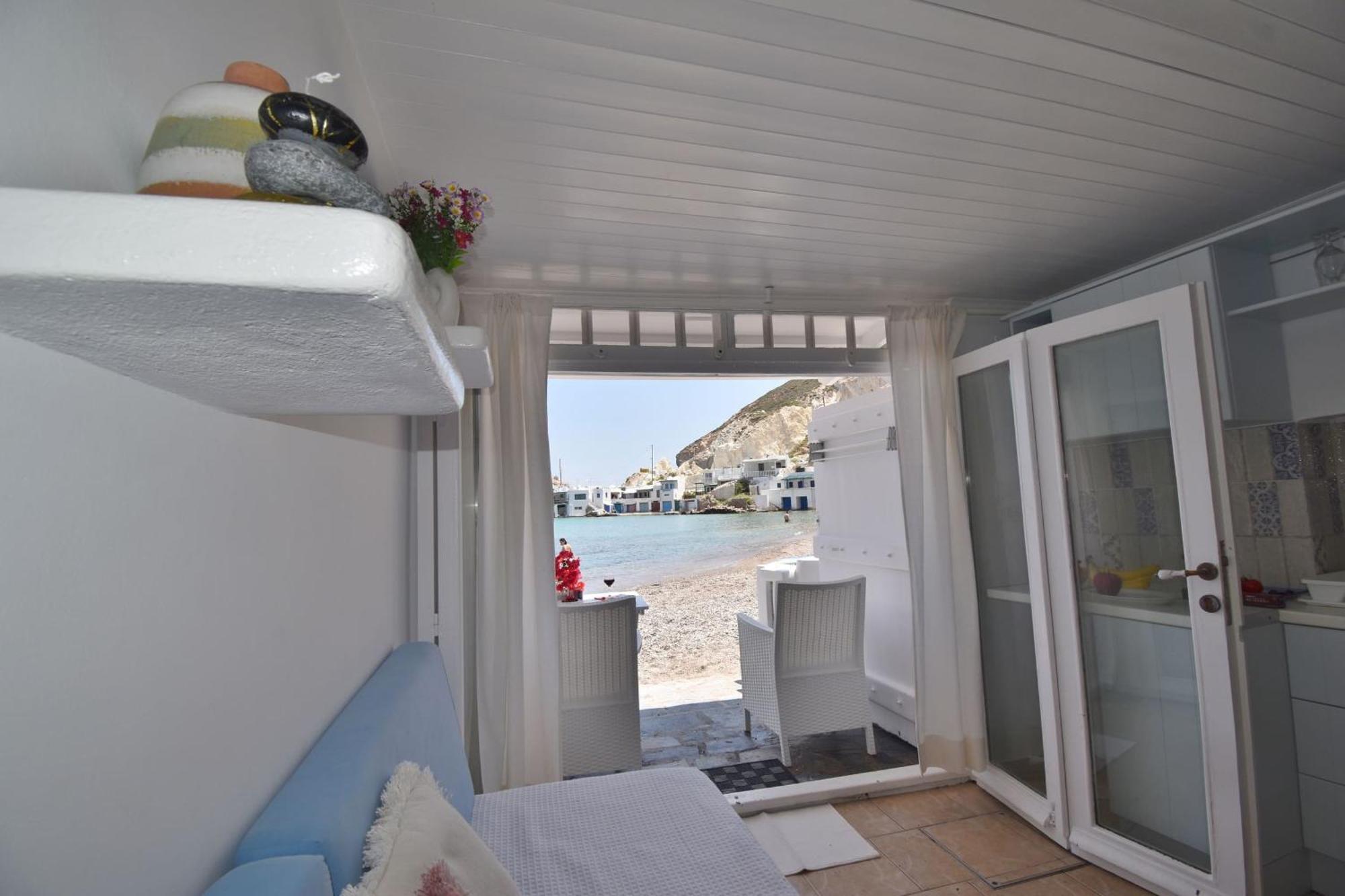 Blue Mare Apartments On The Beach Φυροπόταμος Δωμάτιο φωτογραφία
