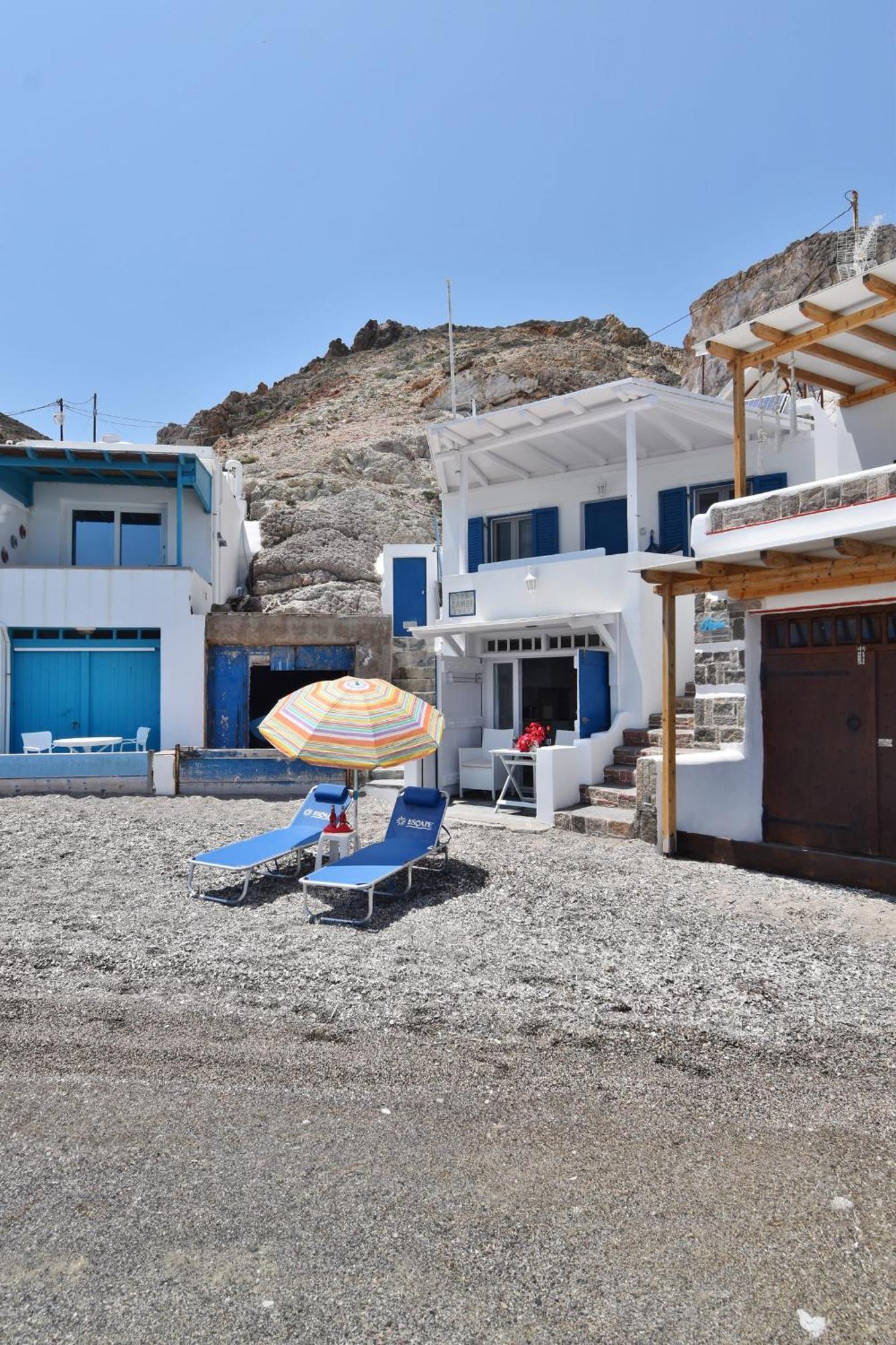 Blue Mare Apartments On The Beach Φυροπόταμος Δωμάτιο φωτογραφία