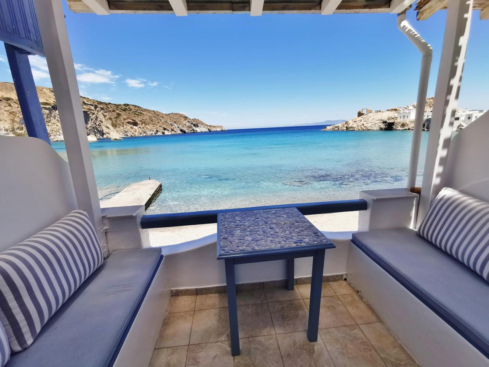 Blue Mare Apartments On The Beach Φυροπόταμος Δωμάτιο φωτογραφία