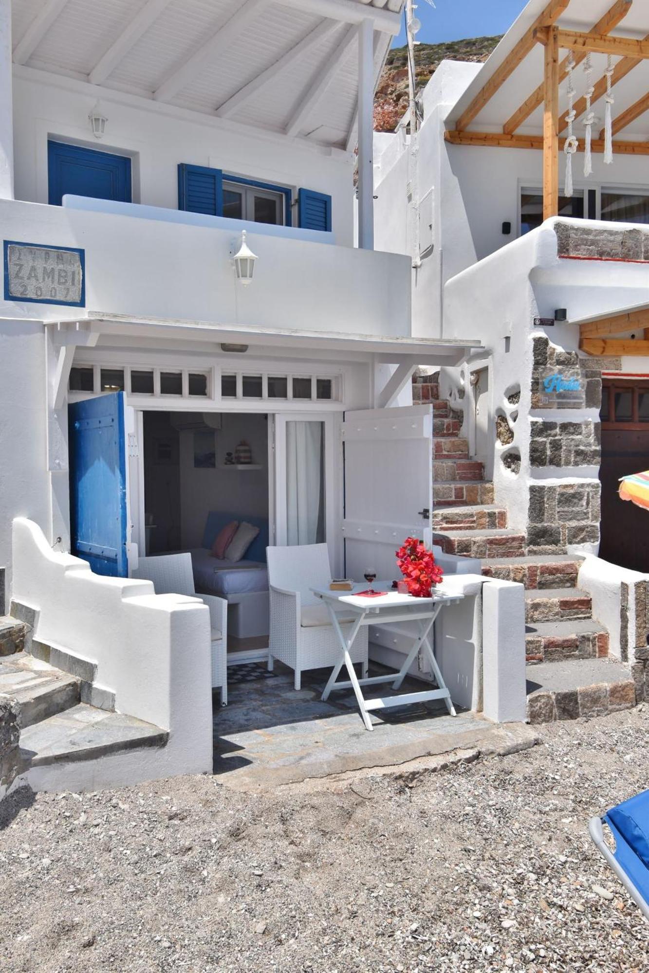 Blue Mare Apartments On The Beach Φυροπόταμος Δωμάτιο φωτογραφία