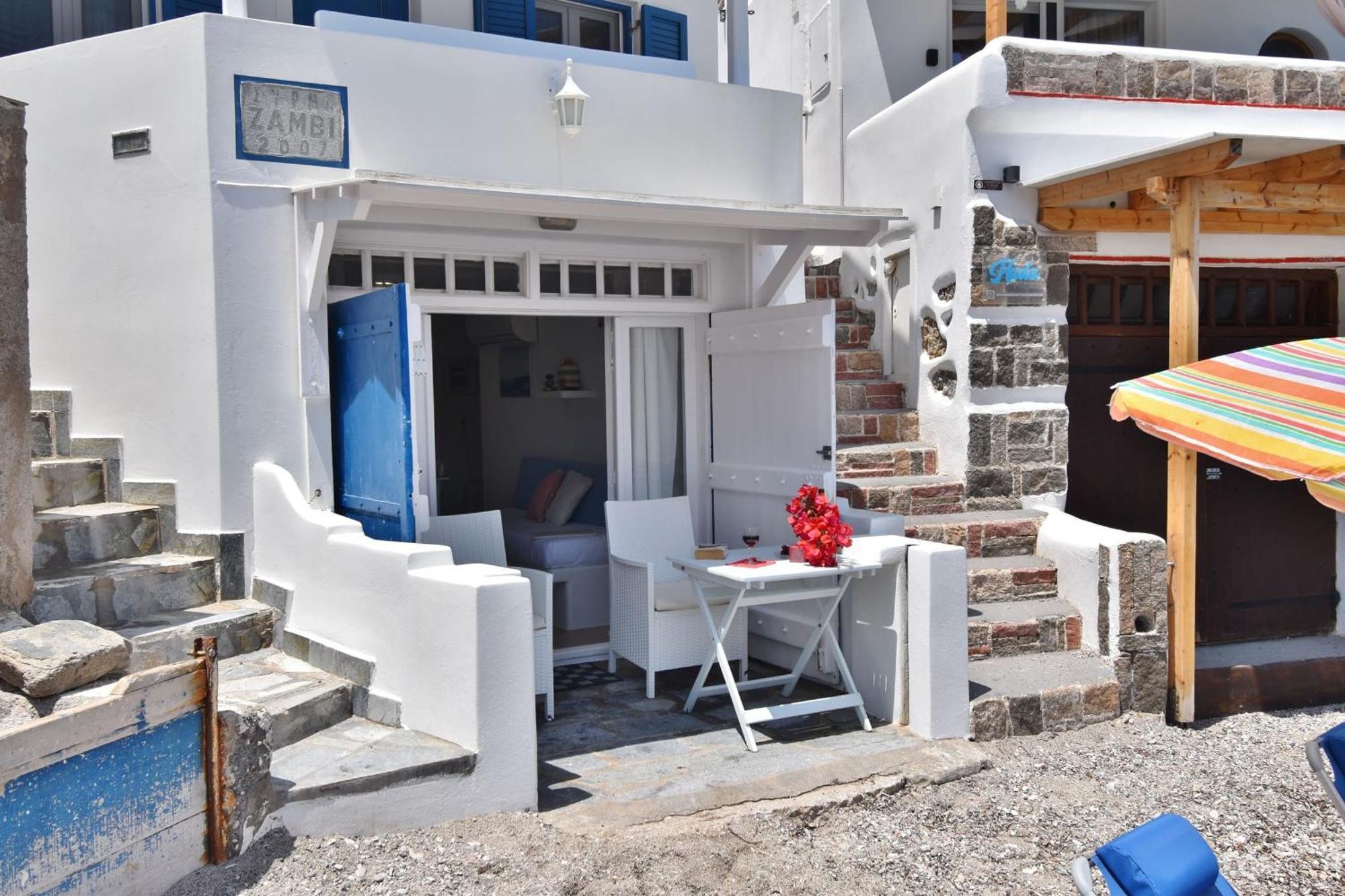 Blue Mare Apartments On The Beach Φυροπόταμος Δωμάτιο φωτογραφία